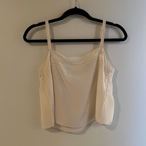 Wilfred silk white tank